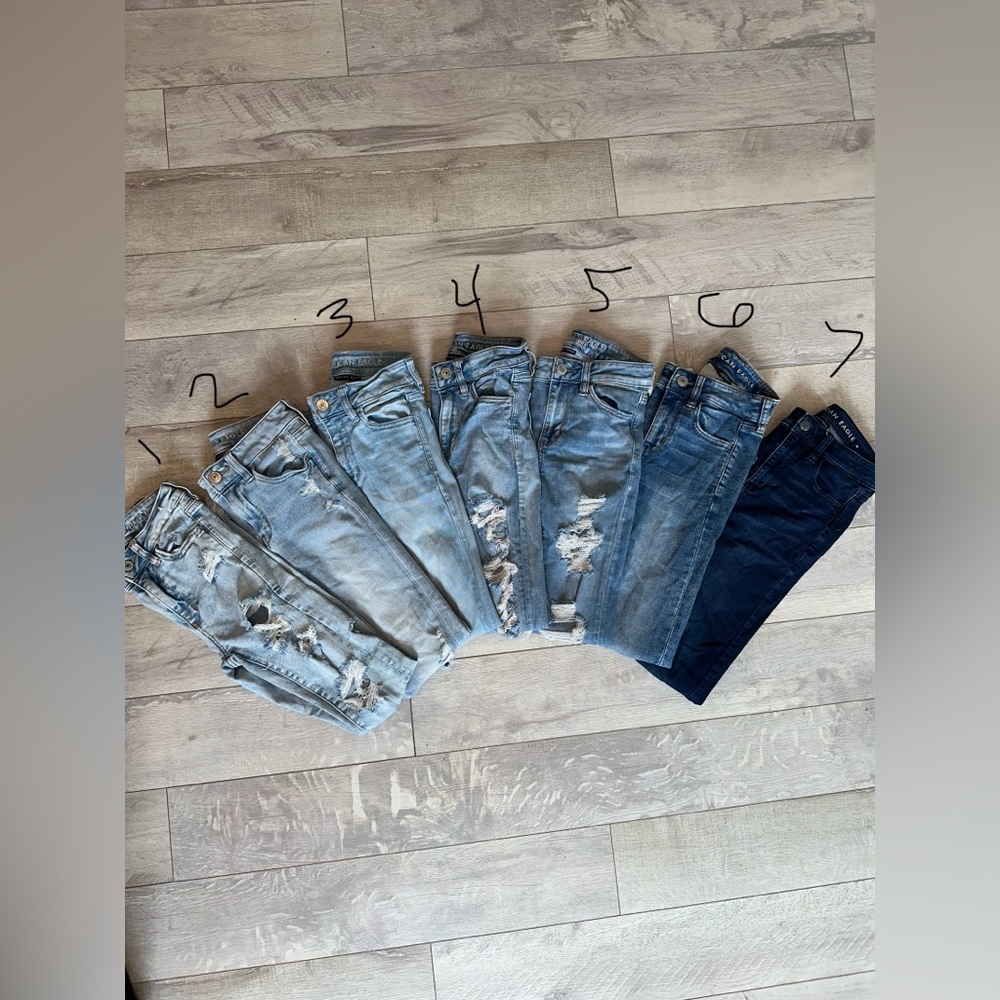 American eagle supper skinny jeans